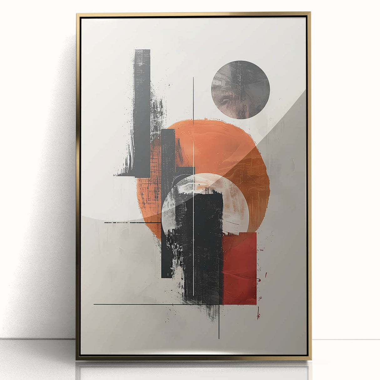 Framed Dining Room Prints – Abstract Canvas Art for Dining Area