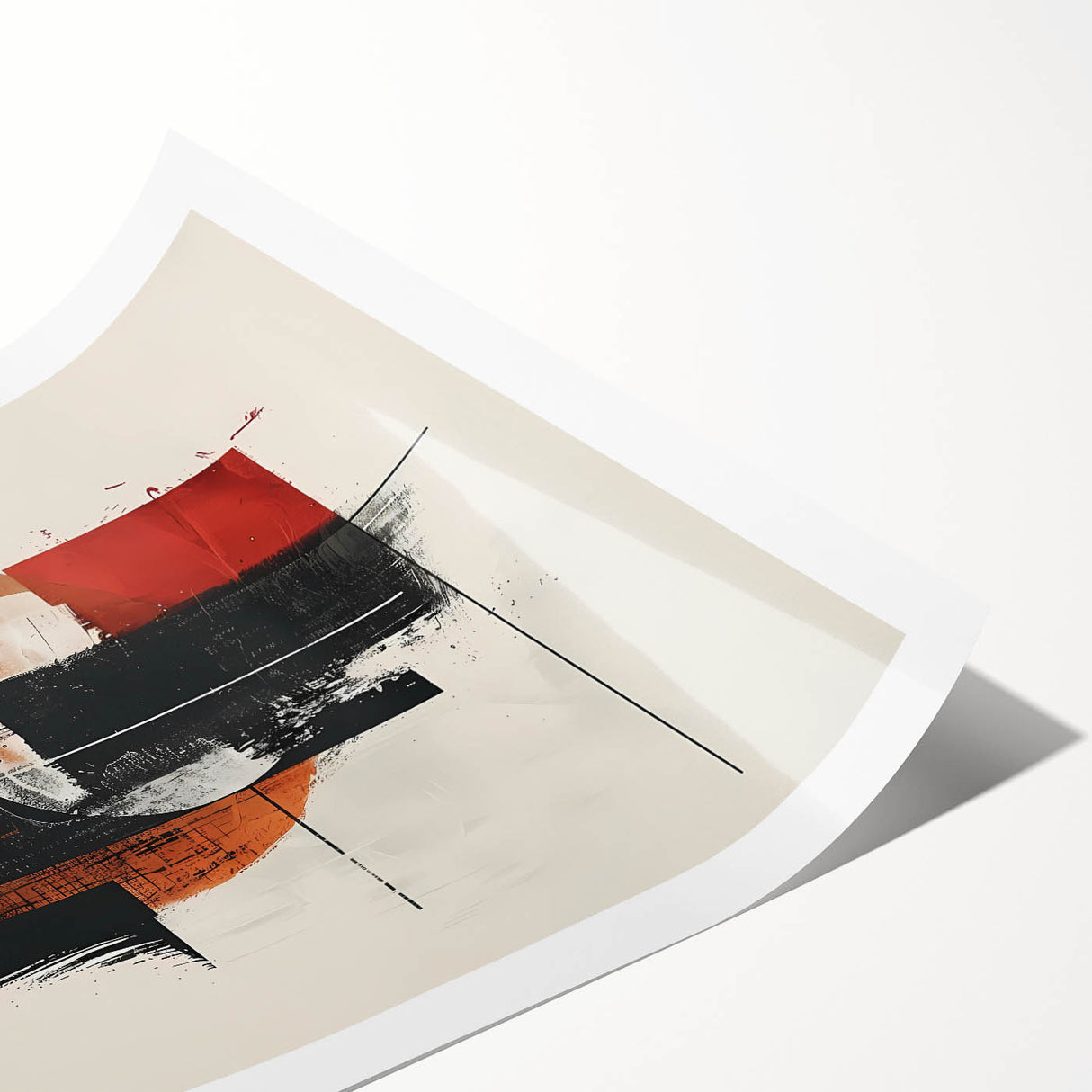 Framed Dining Room Prints – Abstract Canvas Art for Dining Area