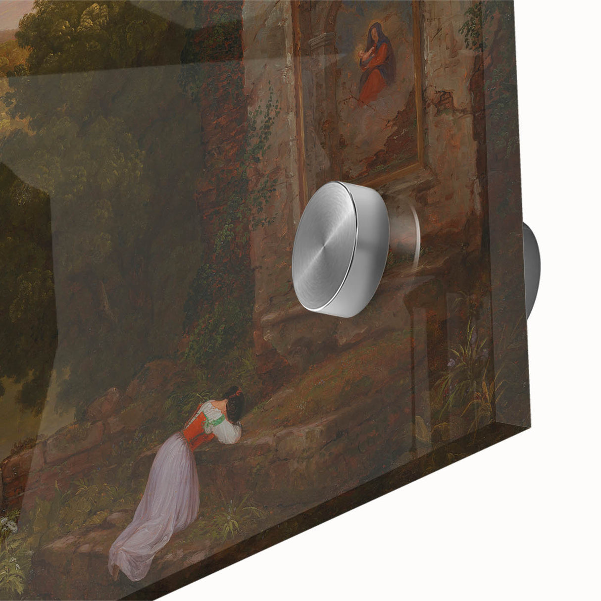 Famous Romantic Era Art: "Il Penseroso" Landscape by Thomas Cole