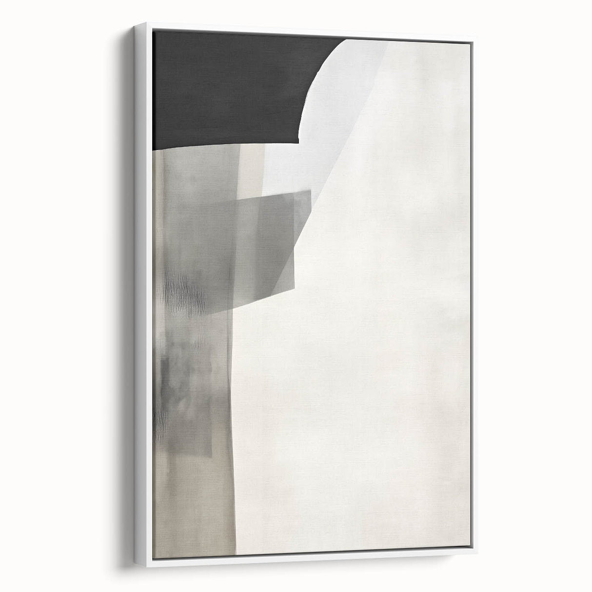 Minimalist Dining Room Wall Art – Modern Monochrome Canvas