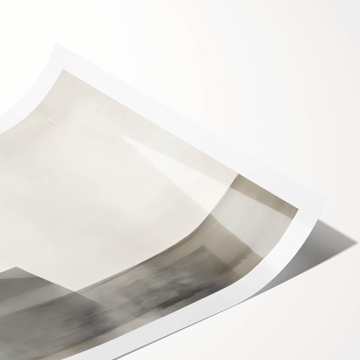 Minimalist Dining Room Wall Art – Modern Monochrome Canvas