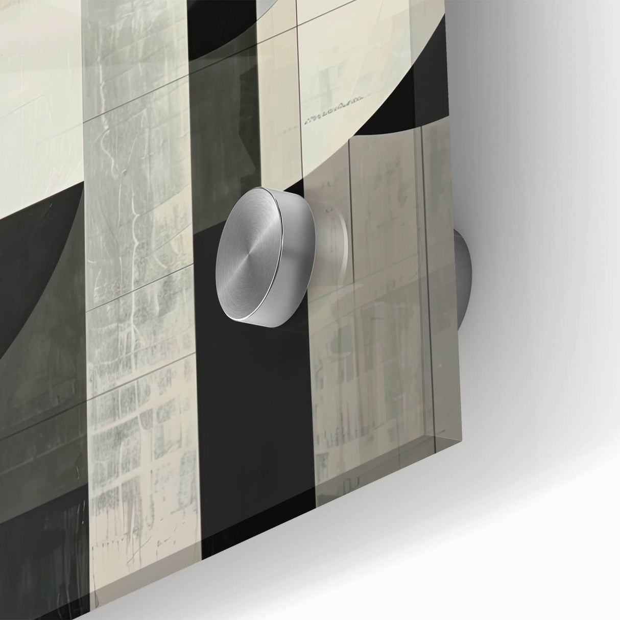 Contemporary Dining Room Wall Art – Geometric Canvas Print