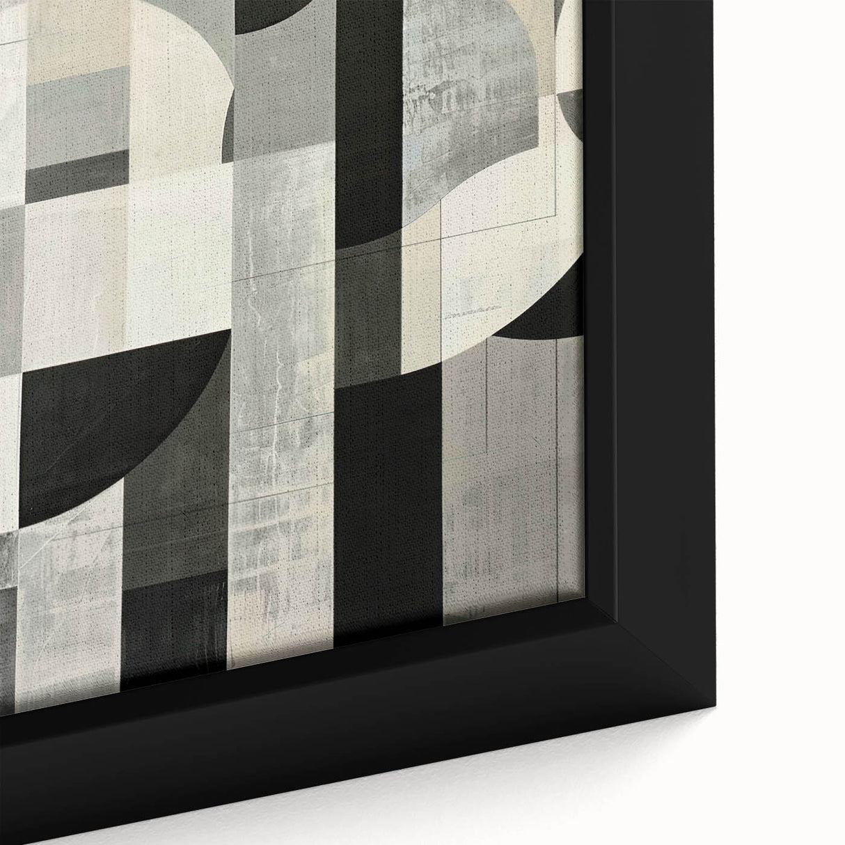 Contemporary Dining Room Wall Art – Geometric Canvas Print