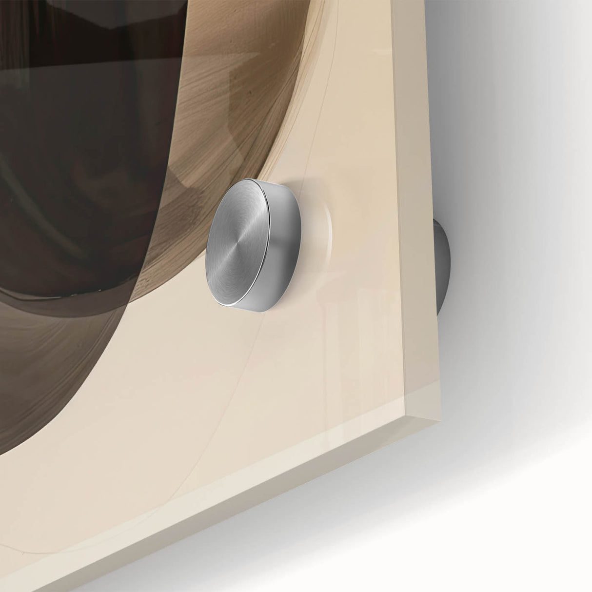 Minimalist Dining Room Wall Art – Abstract Monochrome Print