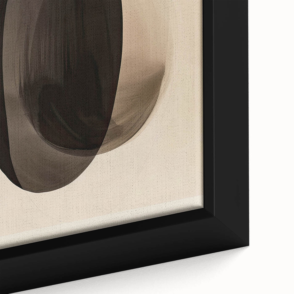 Minimalist Dining Room Wall Art – Abstract Monochrome Print