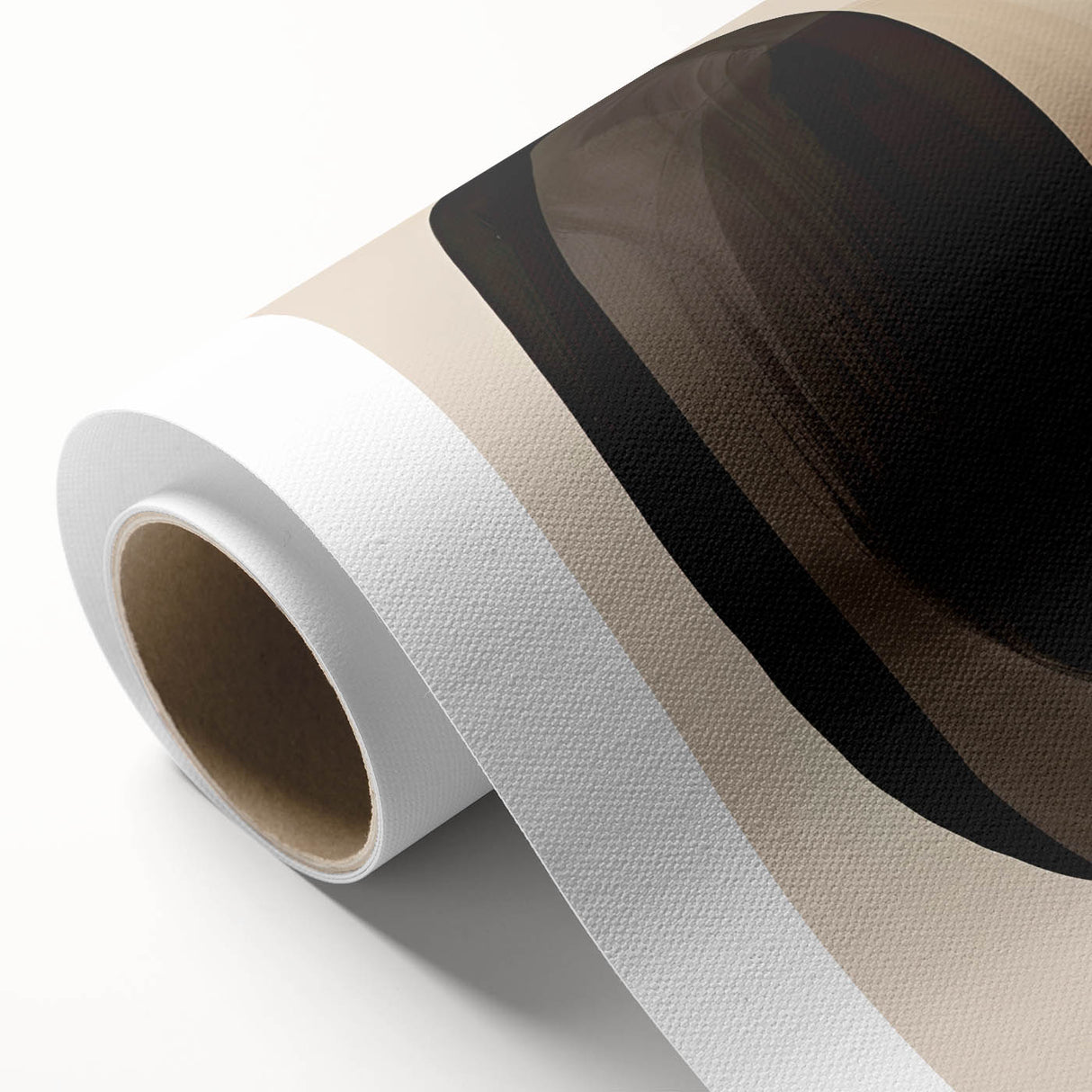 Minimalist Dining Room Wall Art – Abstract Monochrome Print