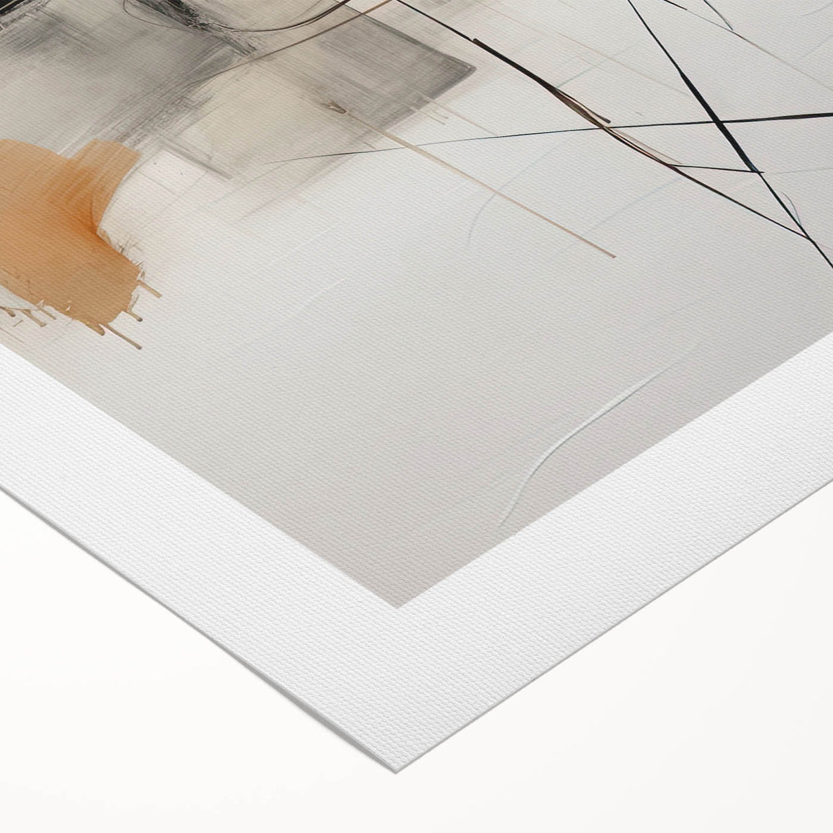 Contemporary Dining Room Wall Art – Abstract Canvas Print