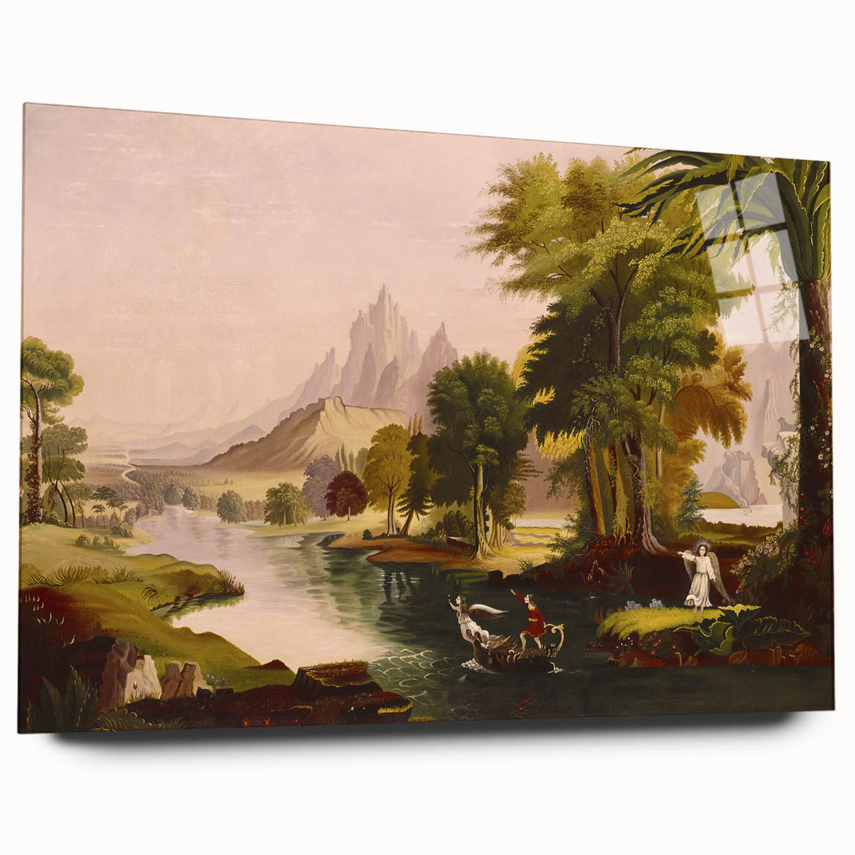 Romanticism Art: "The Voyage of Life - Youth" by Thomas Cole