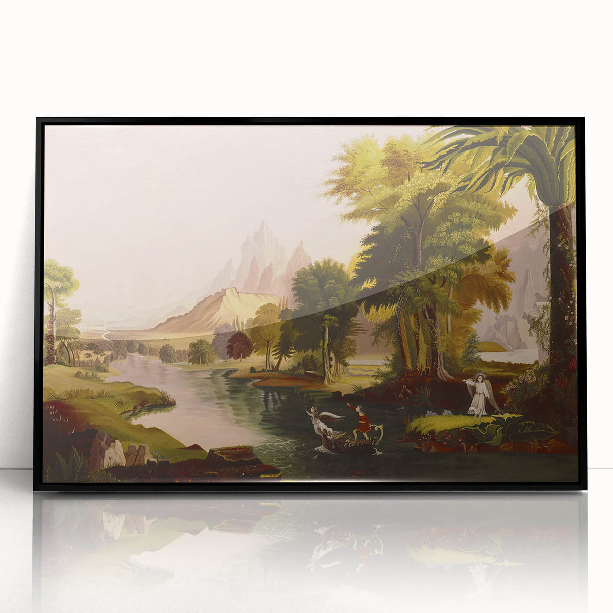 Romanticism Art: "The Voyage of Life - Youth" by Thomas Cole