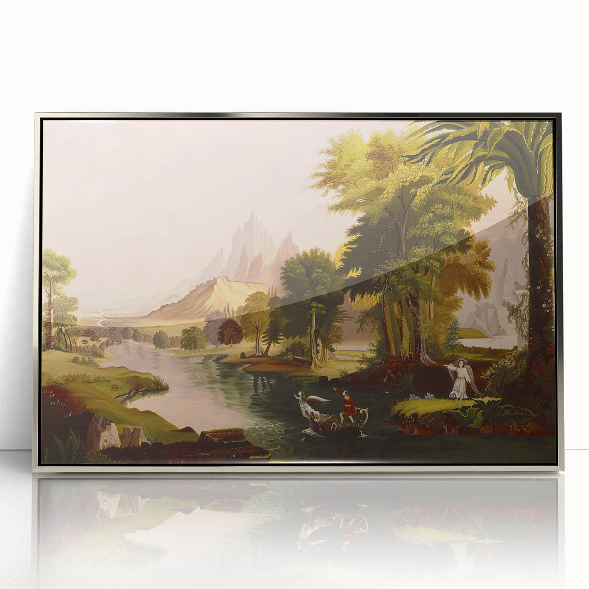 Romanticism Art: "The Voyage of Life - Youth" by Thomas Cole