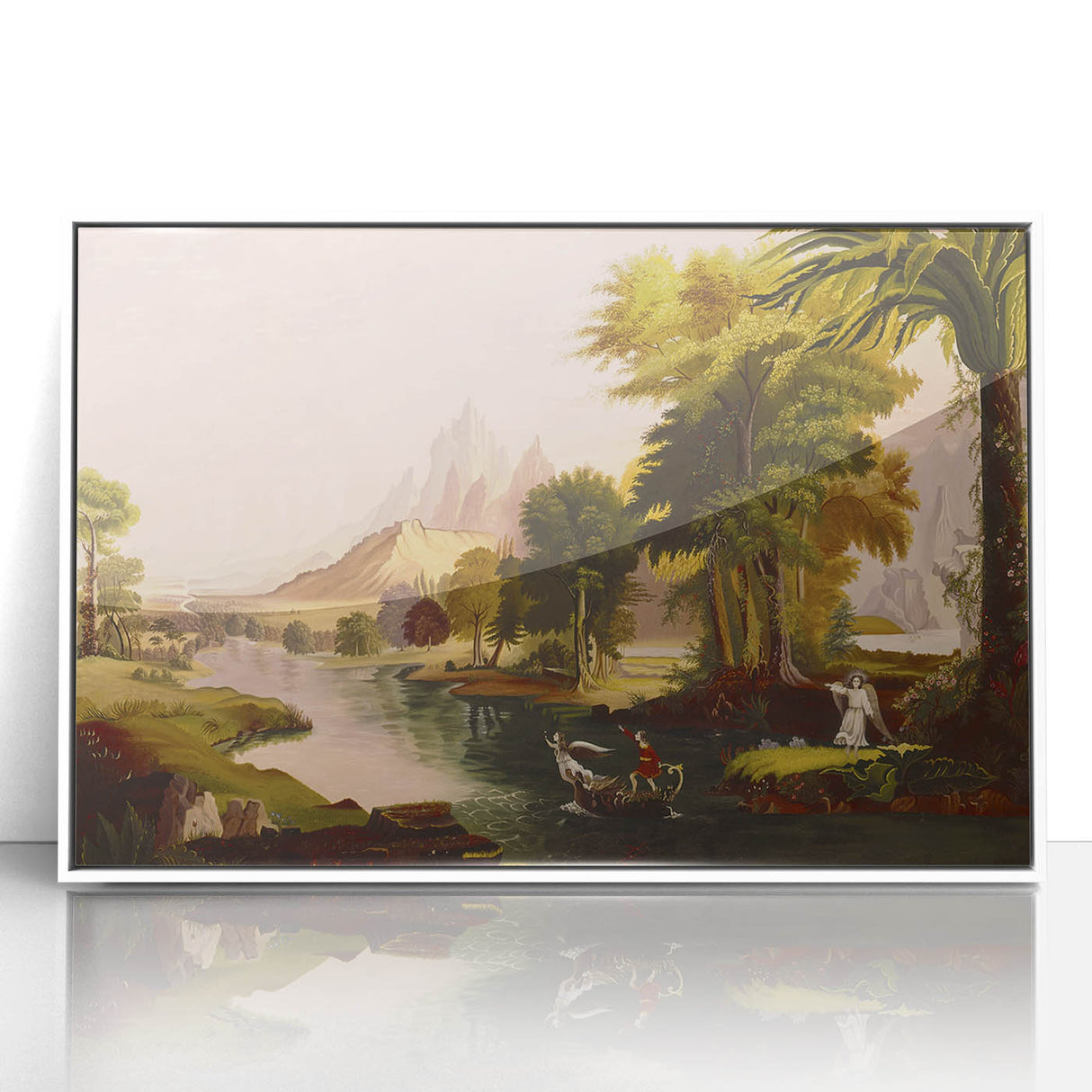 Romanticism Art: "The Voyage of Life - Youth" by Thomas Cole