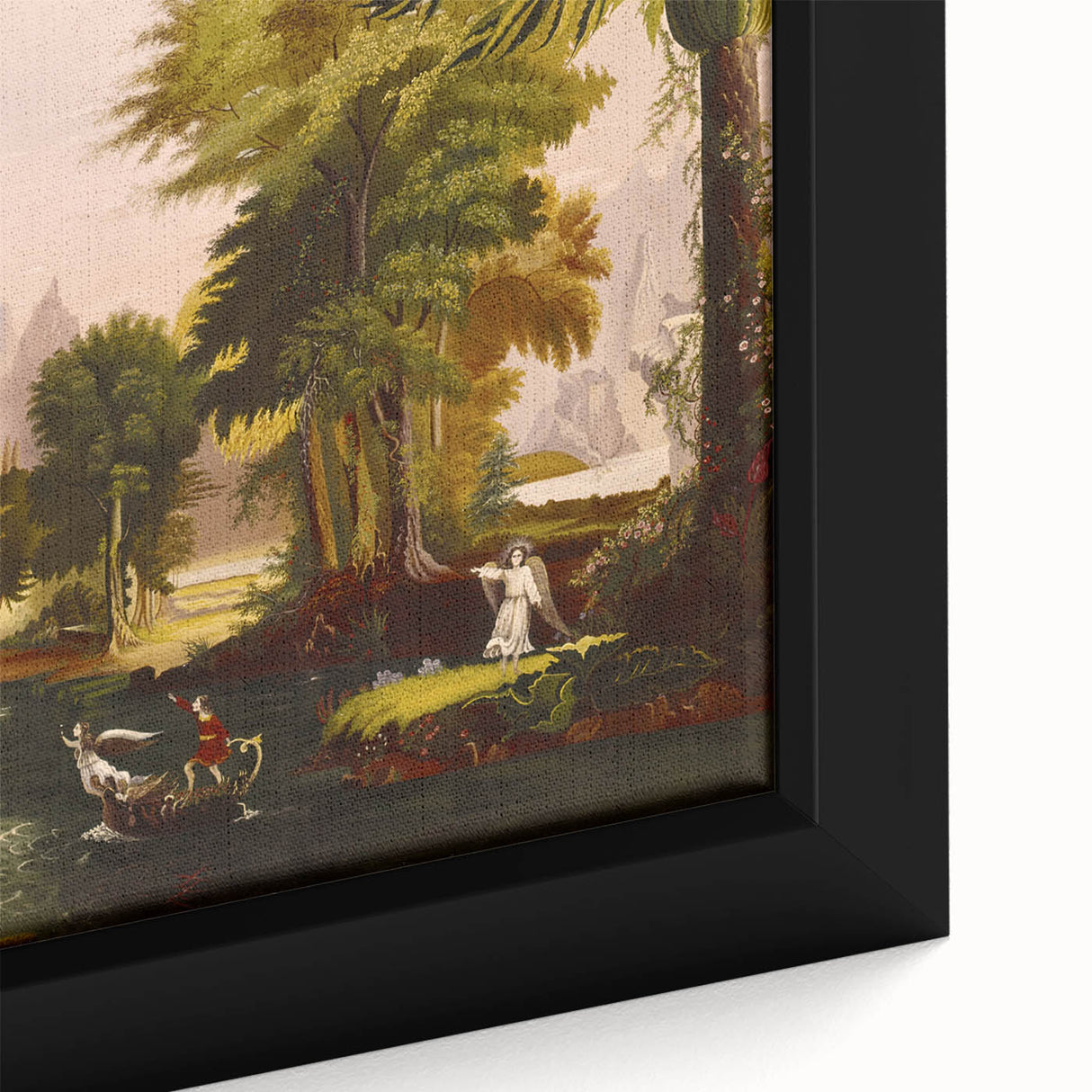 Romanticism Art: "The Voyage of Life - Youth" by Thomas Cole