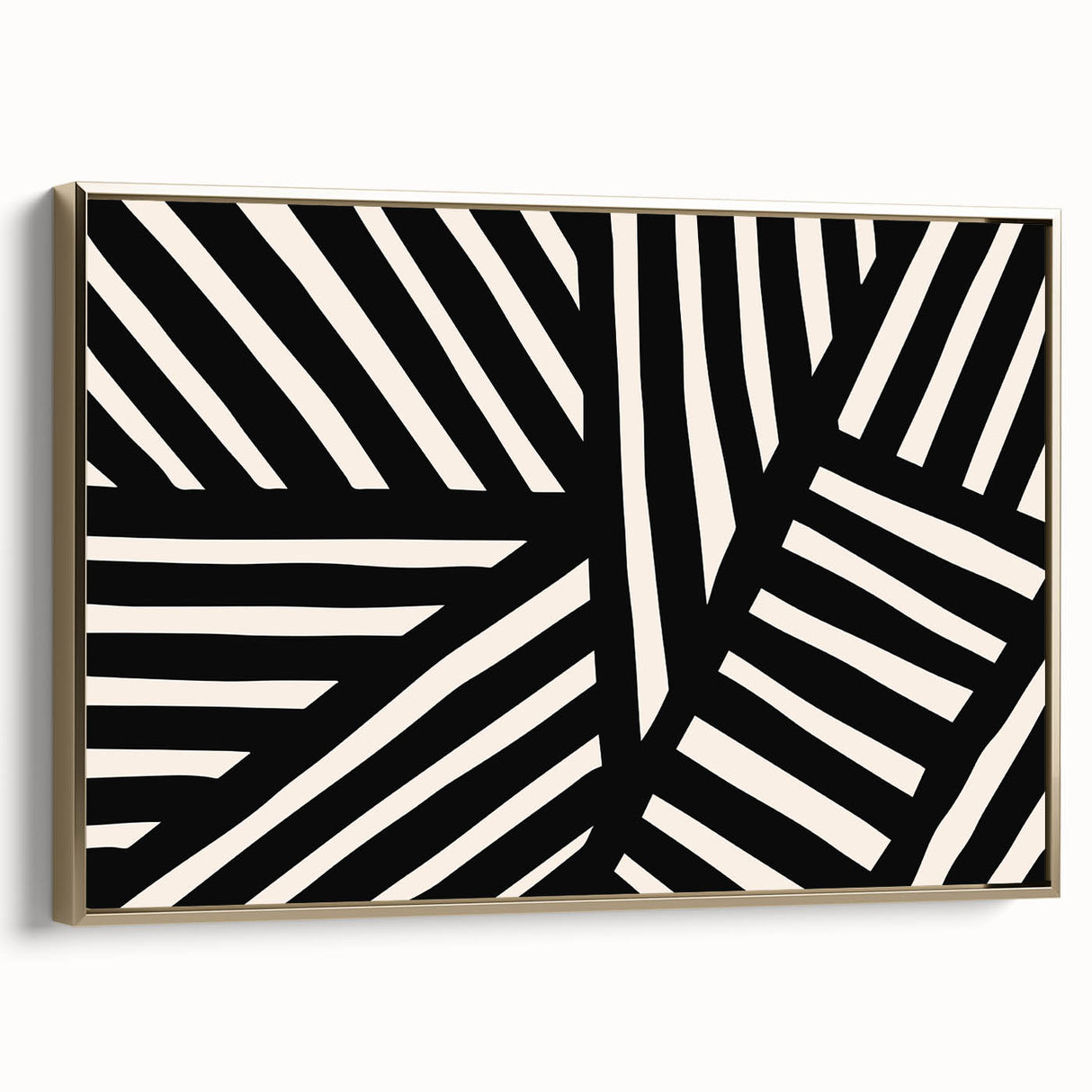 Modern Dining Room Art – Black & White Abstract Wall Decor
