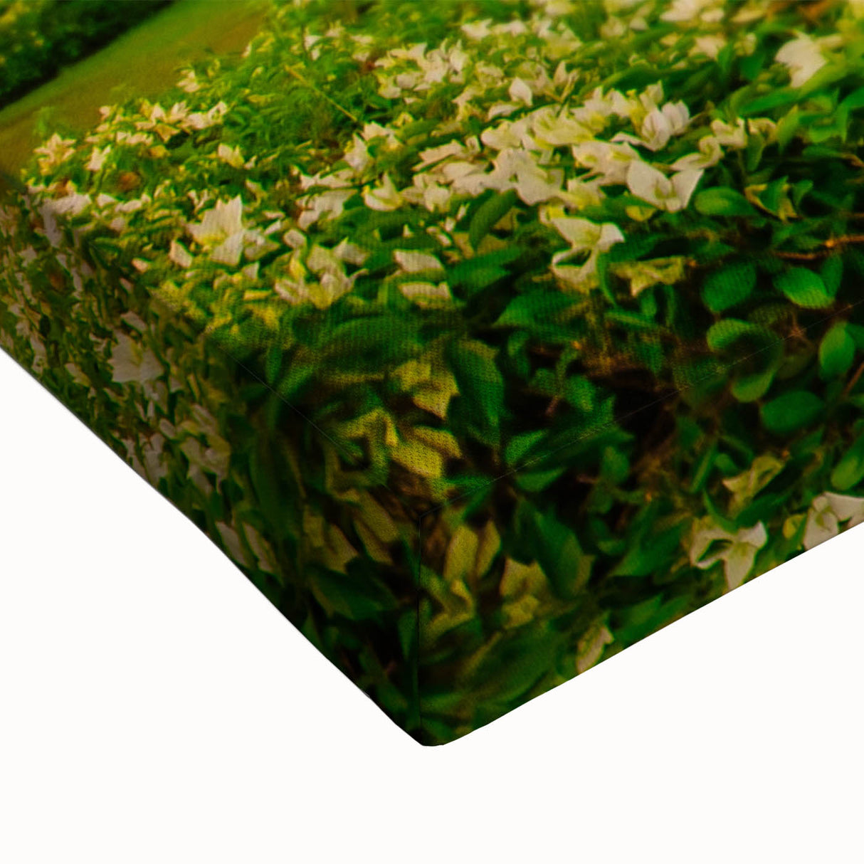 Large art depicting a black and white Philippine landscape on stretched canvas, ideal for bedroom wall decor.