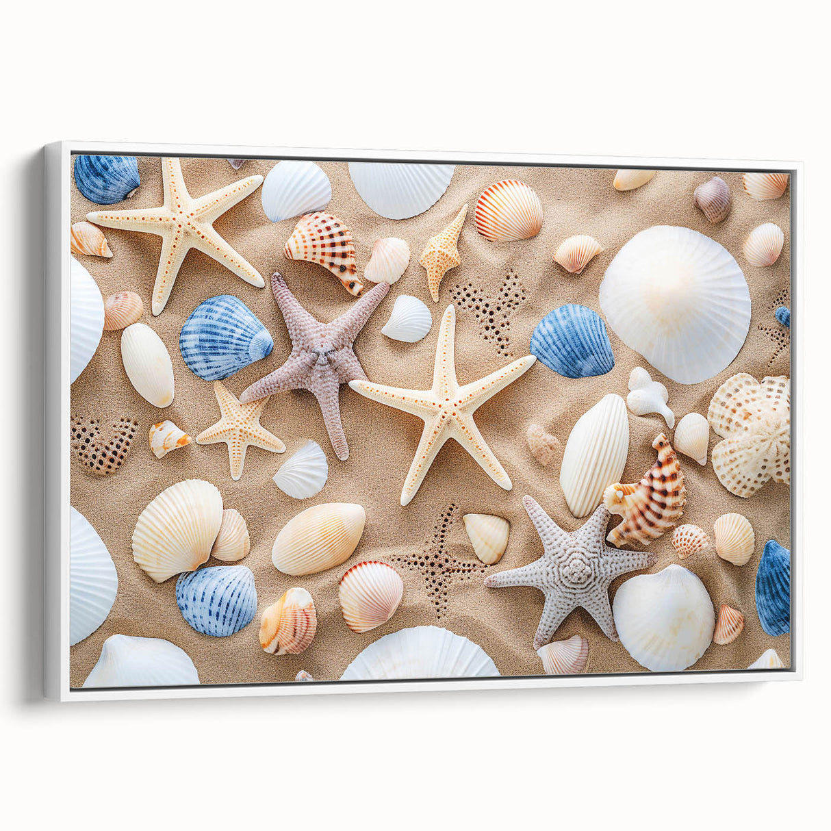 Vintage poster art of Cancun scenery on extra large framed canvas, with colorful palette, ideal for living room wall.