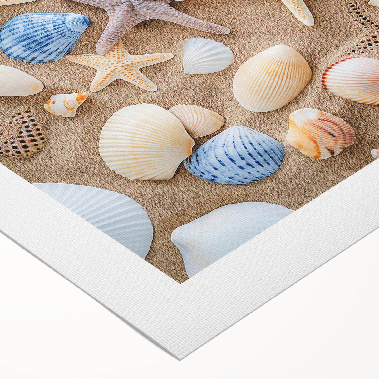 Art deco poster of Cancun scenery in pastel shades on rolled canvas, suitable for dining room wall art.