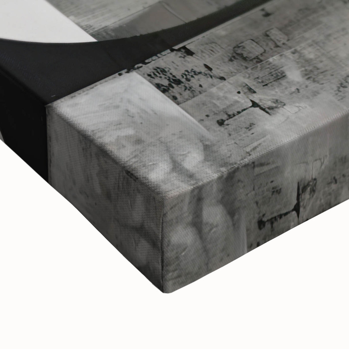 Acrylic Dining Room Artwork – Geometric Monochrome Print