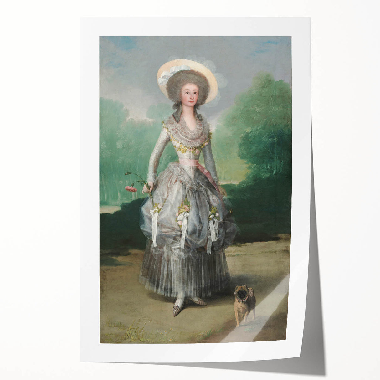 Romantic Era Art: "The Marquesa de Pontejos" by Francisco de Goya