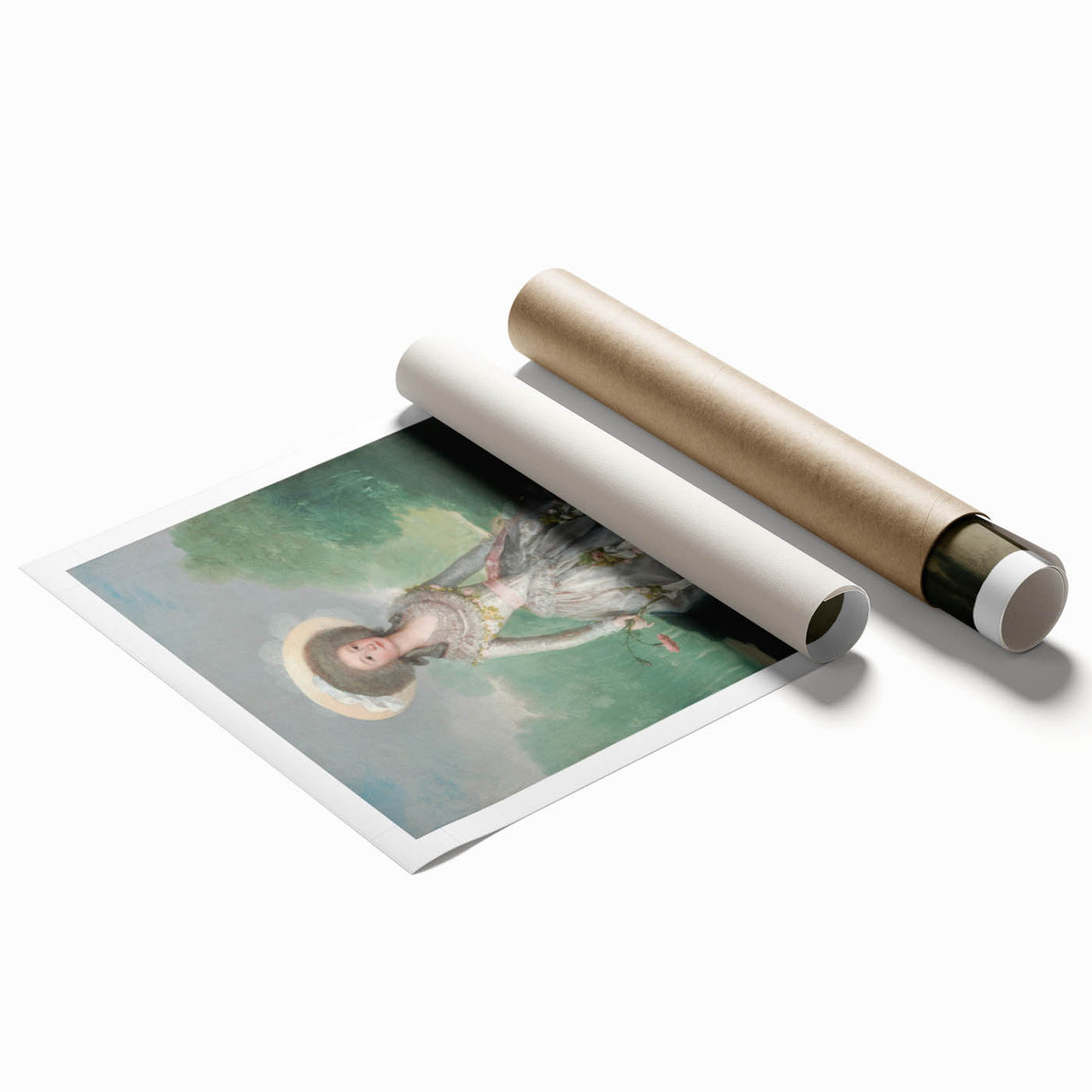 Romantic Era Art: "The Marquesa de Pontejos" by Francisco de Goya