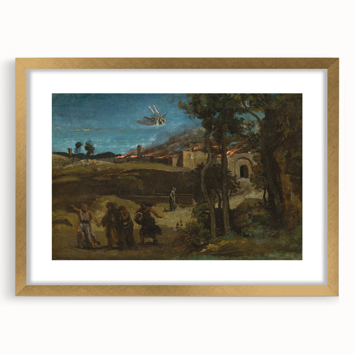 Romanticism Art - The Destruction of Sodom - Famous Romantic Print