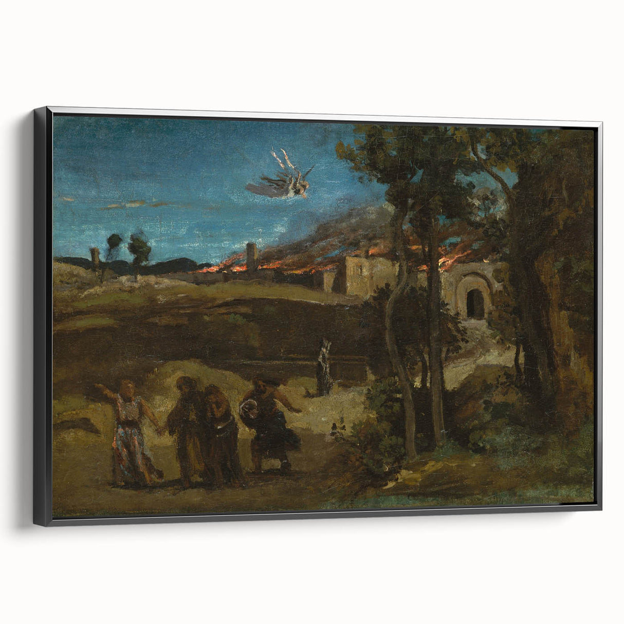 Romanticism Art - The Destruction of Sodom - Famous Romantic Print