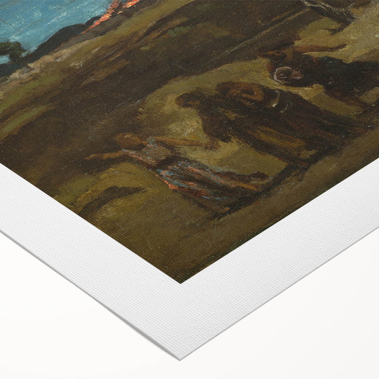 Romanticism Art - The Destruction of Sodom - Famous Romantic Print