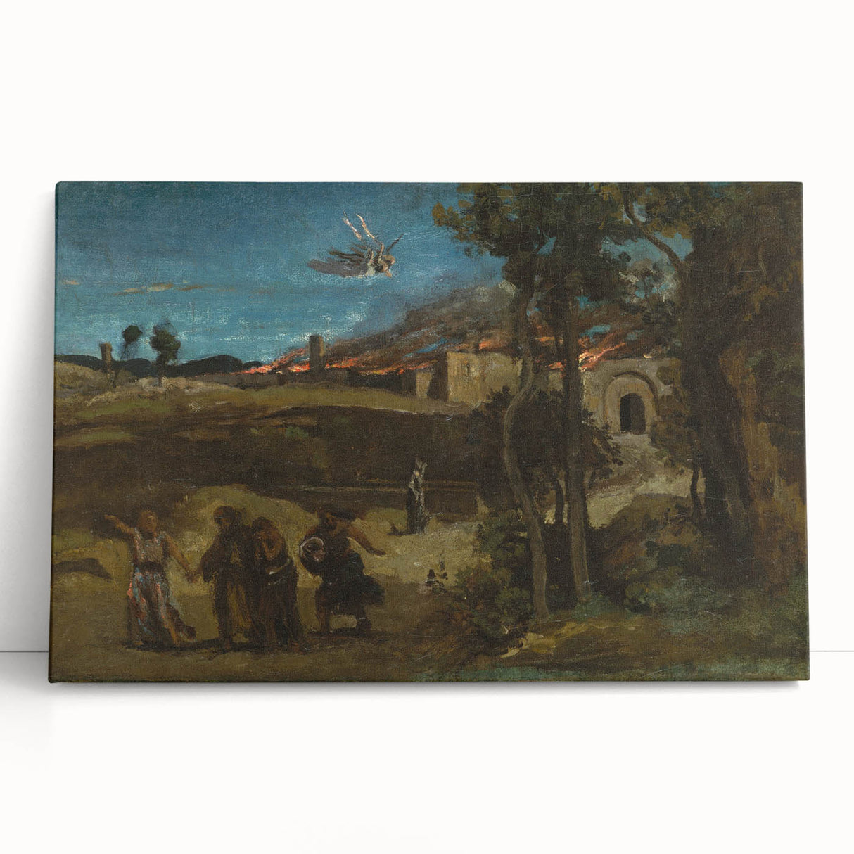 Romanticism Art - The Destruction of Sodom - Famous Romantic Print