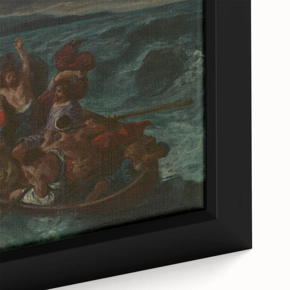 Romanticism Art: "Christ Asleep During the Tempest" by Delacroix