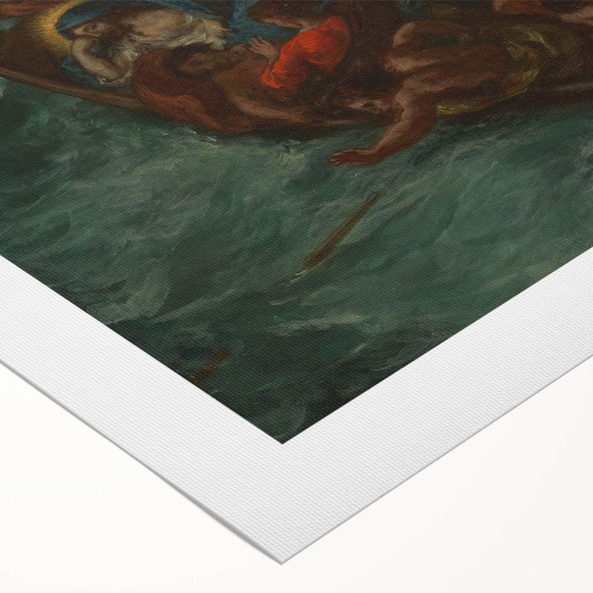 Romanticism Art: "Christ Asleep During the Tempest" by Delacroix