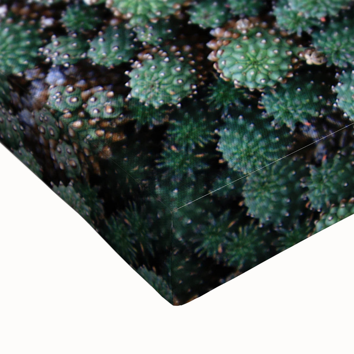 Black and white landscape art painting of European scenery on stretched canvas, ideal for bedroom wall art.