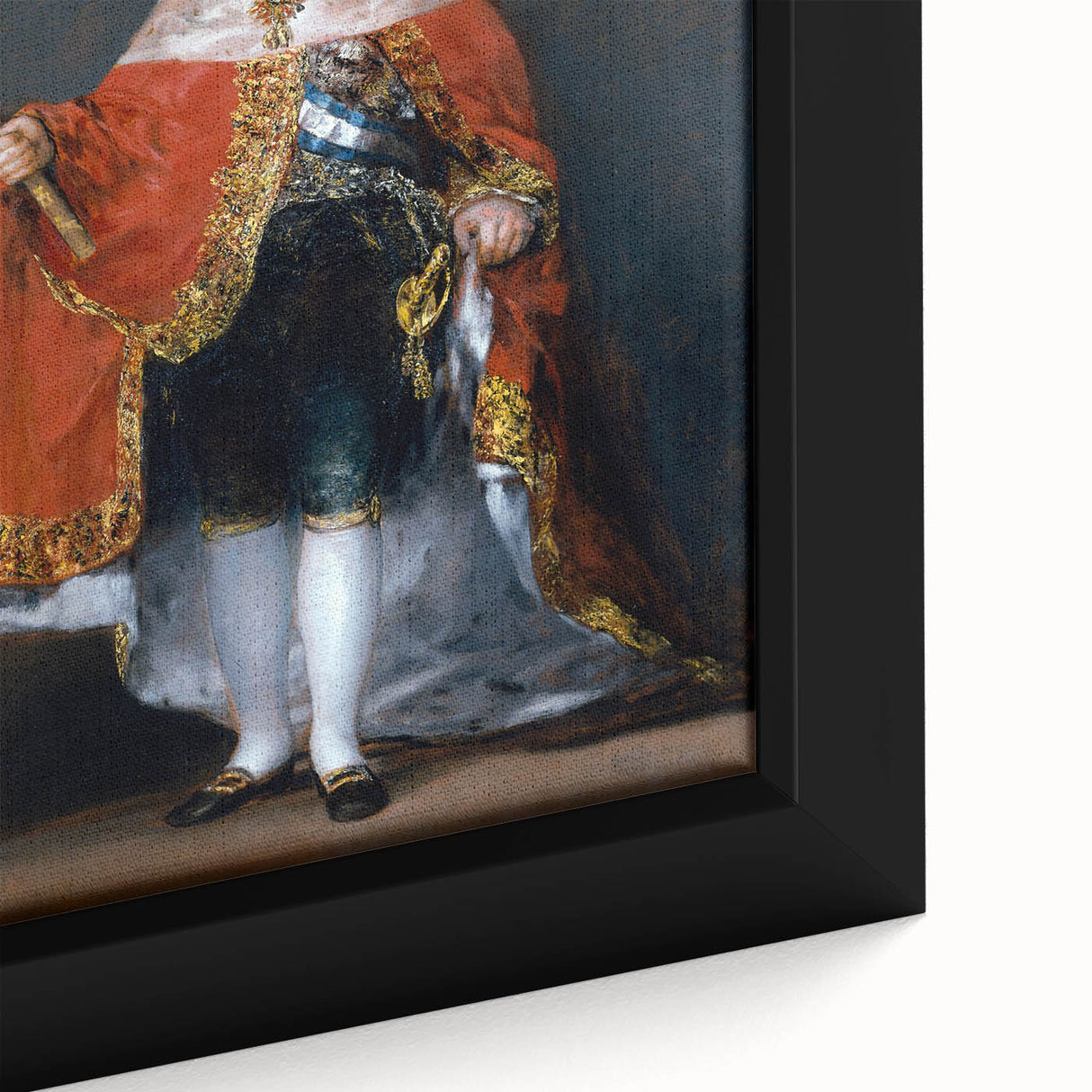 Romanticism Art - Portrait of Ferdinand VII - Classic Royal Print