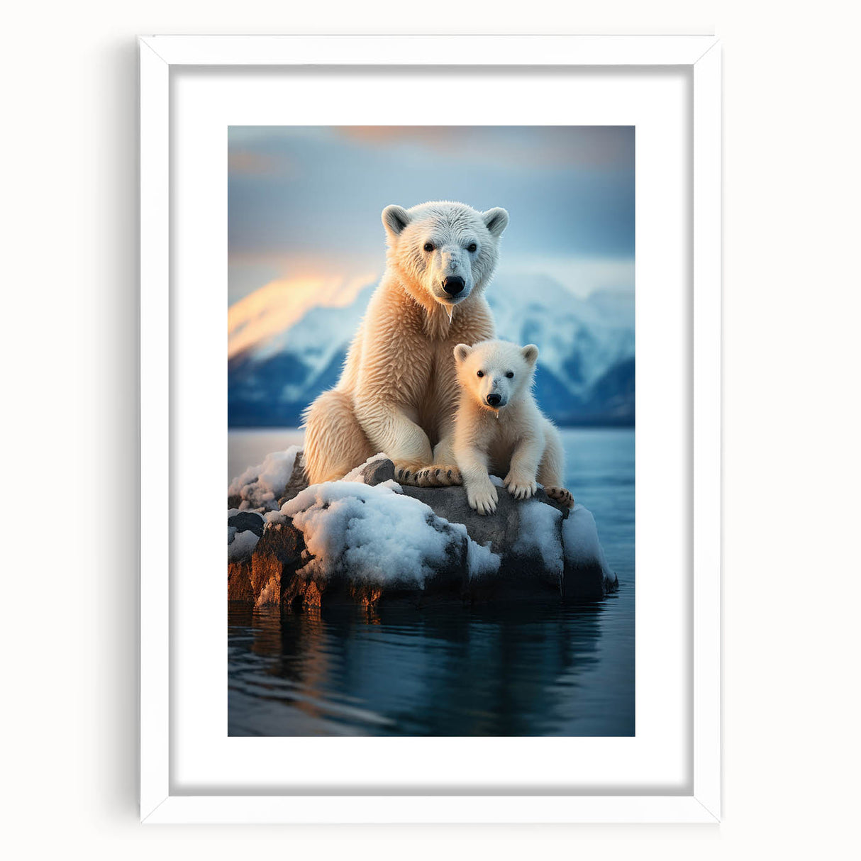 Extra large black wall art featuring a textured colorful Manitoba, Canada scenery on a framed canvas.