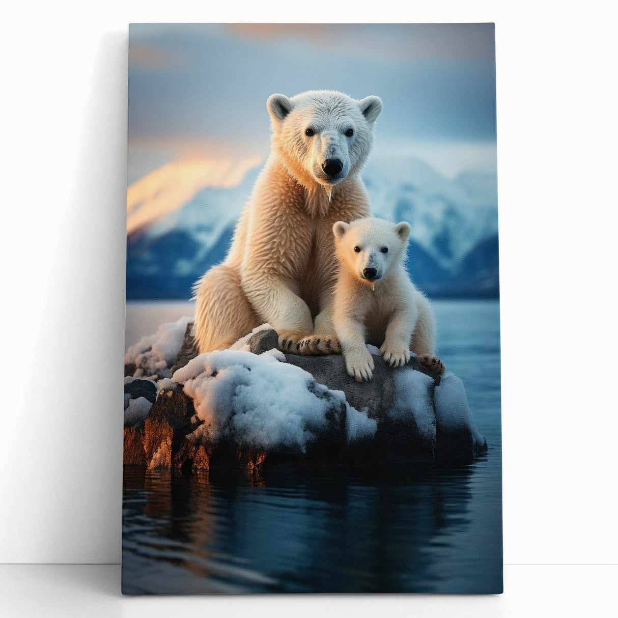 Black and white stretched canvas of Manitoba scenery, ideal for kitchen wall art or bedroom ambiance.