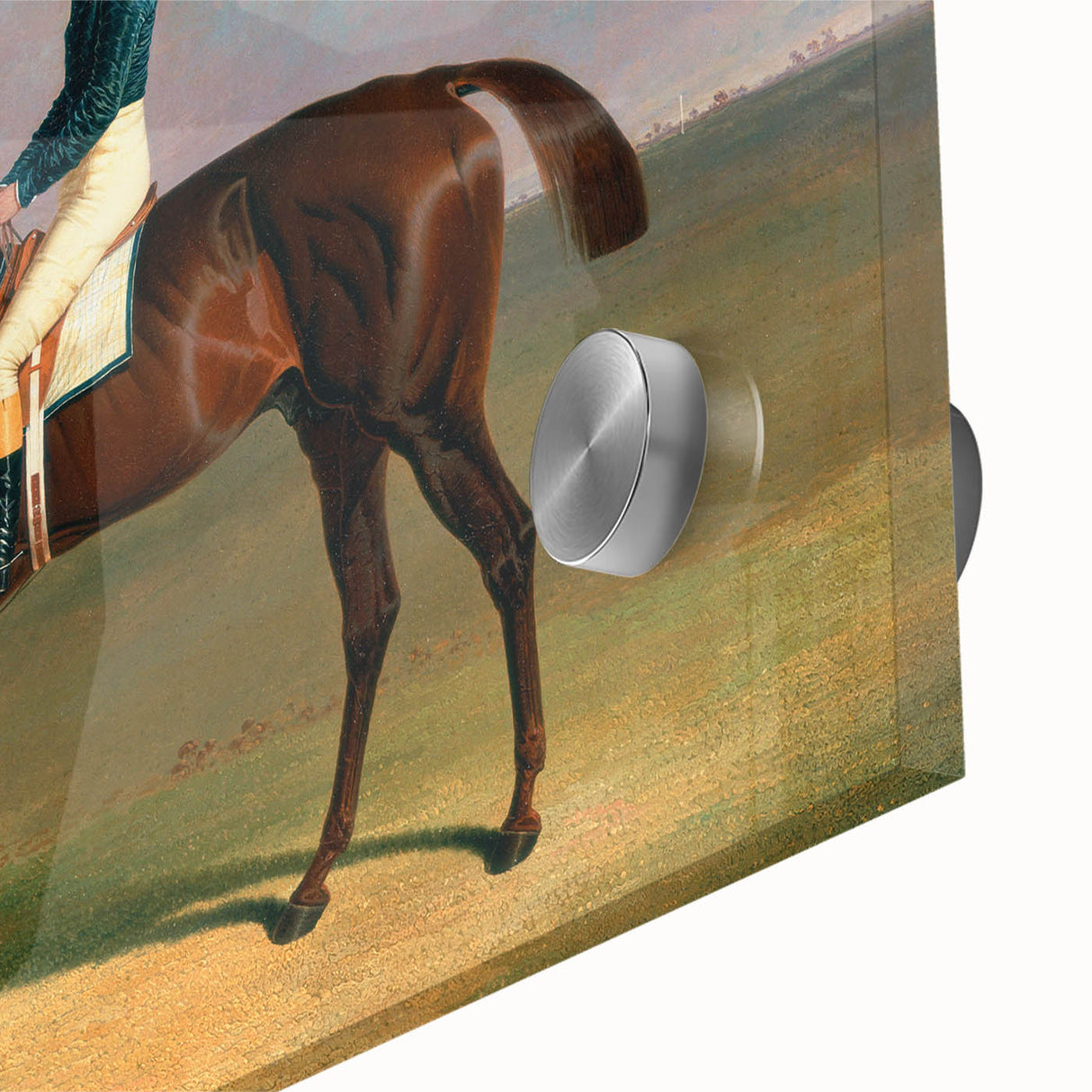 Romanticism Art - Margrave with Jockey - Classic Equestrian Print