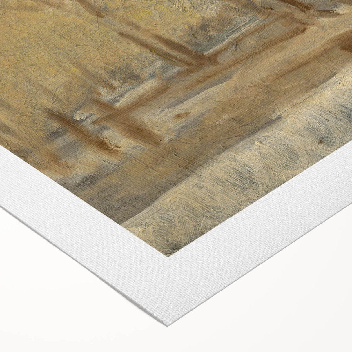 Romanticism Art - Winter Sun Landscape - Classic Seasonal Romantic Print