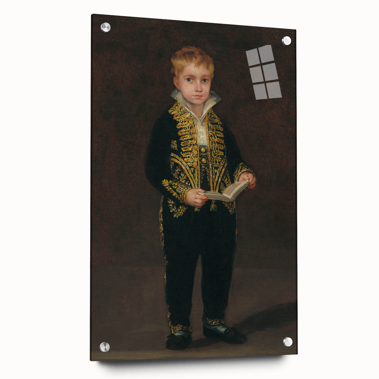 Victor Guye by Goya - Romanticism Art Print on Canvas & Glass