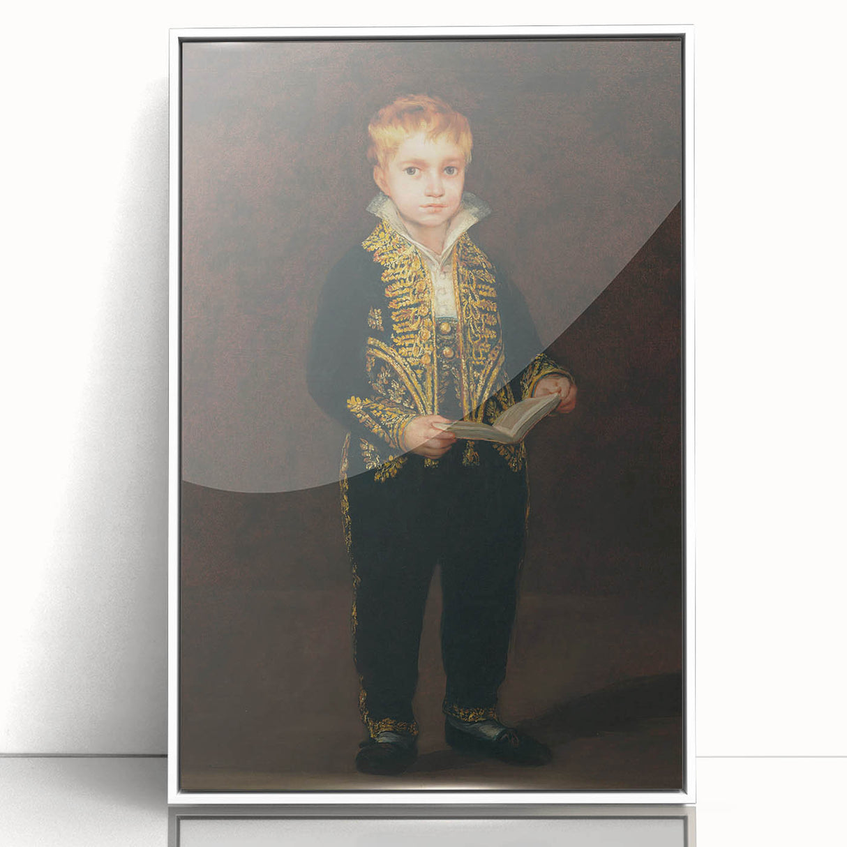 Victor Guye by Goya - Romanticism Art Print on Canvas & Glass