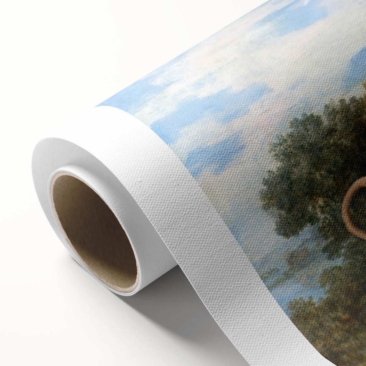 Bulls Fighting by George Stubbs - Romanticism Art Print on Canvas