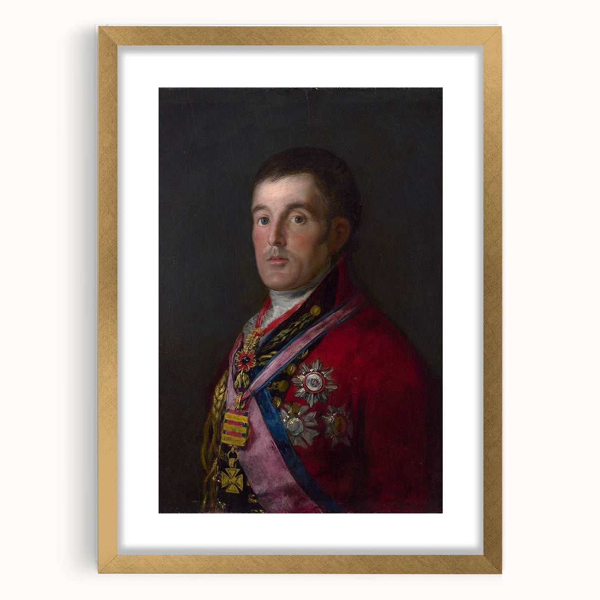 Famous Romantic Era Art: The Duke of Wellington - Classic Portrait Print