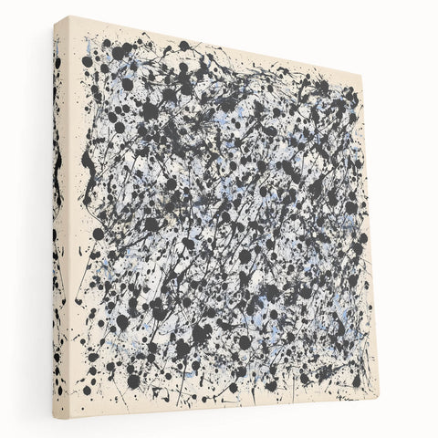 Abstract Office Wall Art - Black & White Modern Office Art Print