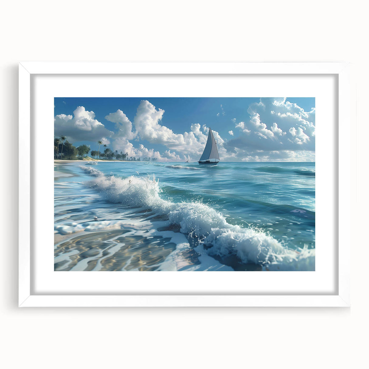 Extra large wall art depicting an abstract African scenery in earthy tones on a textured canvas, ideal for living room decor.