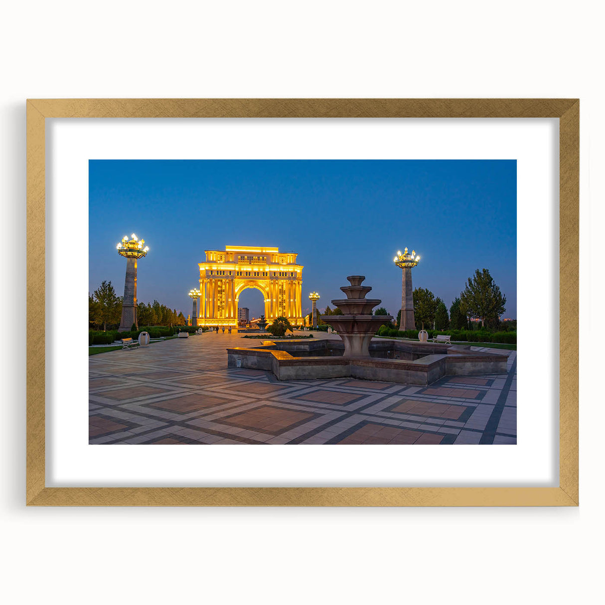 Extra large abstract art print with textured design in earth tones on a framed canvas, ideal for living room decor.