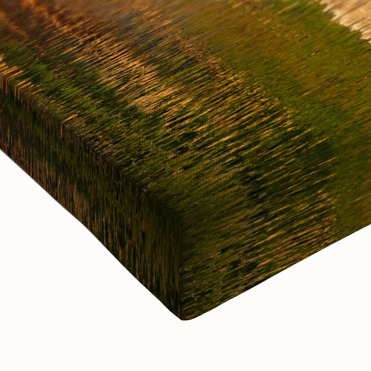 Large art of a black and white Austrian landscape on stretched canvas, ideal for bedroom wall decor.