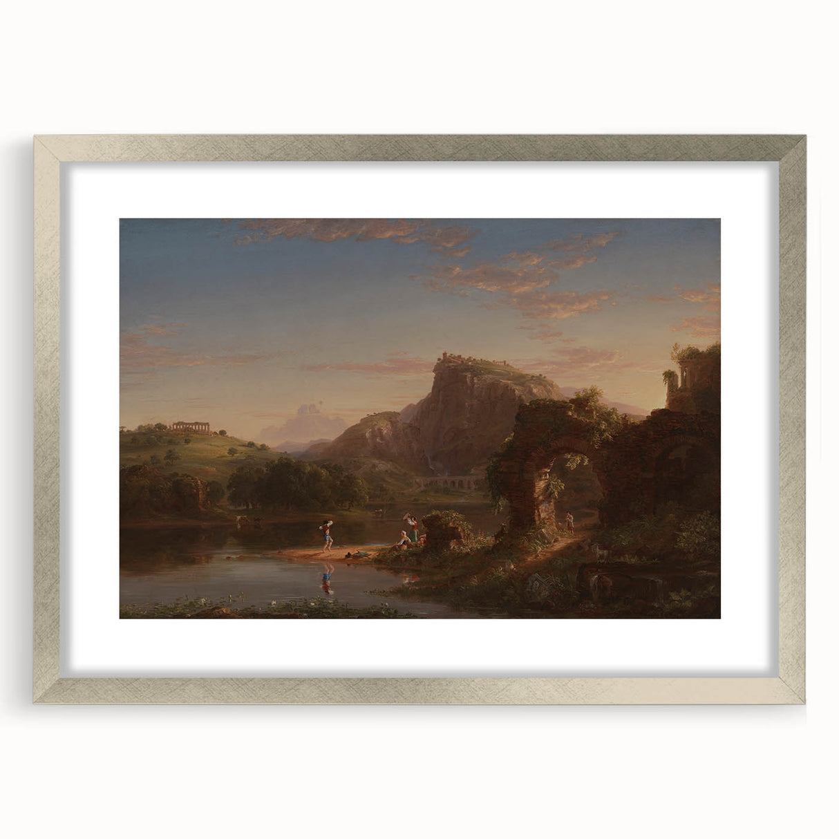 L’Allegro by Thomas Cole - Romanticism Landscape Art Print