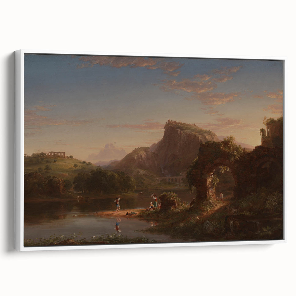 L’Allegro by Thomas Cole - Romanticism Landscape Art Print