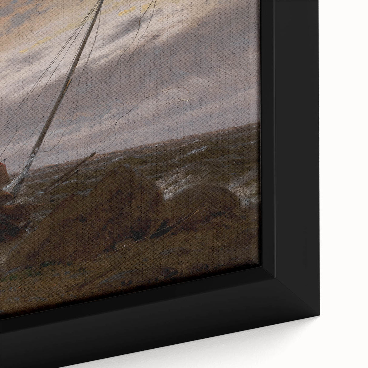 After the Storm by Caspar David Friedrich - Romanticism Art Print