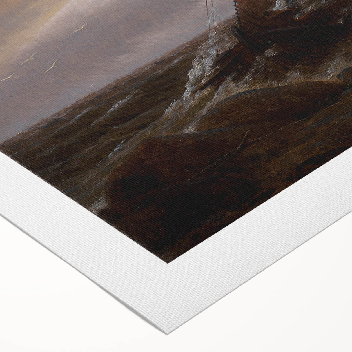 After the Storm by Caspar David Friedrich - Romanticism Art Print