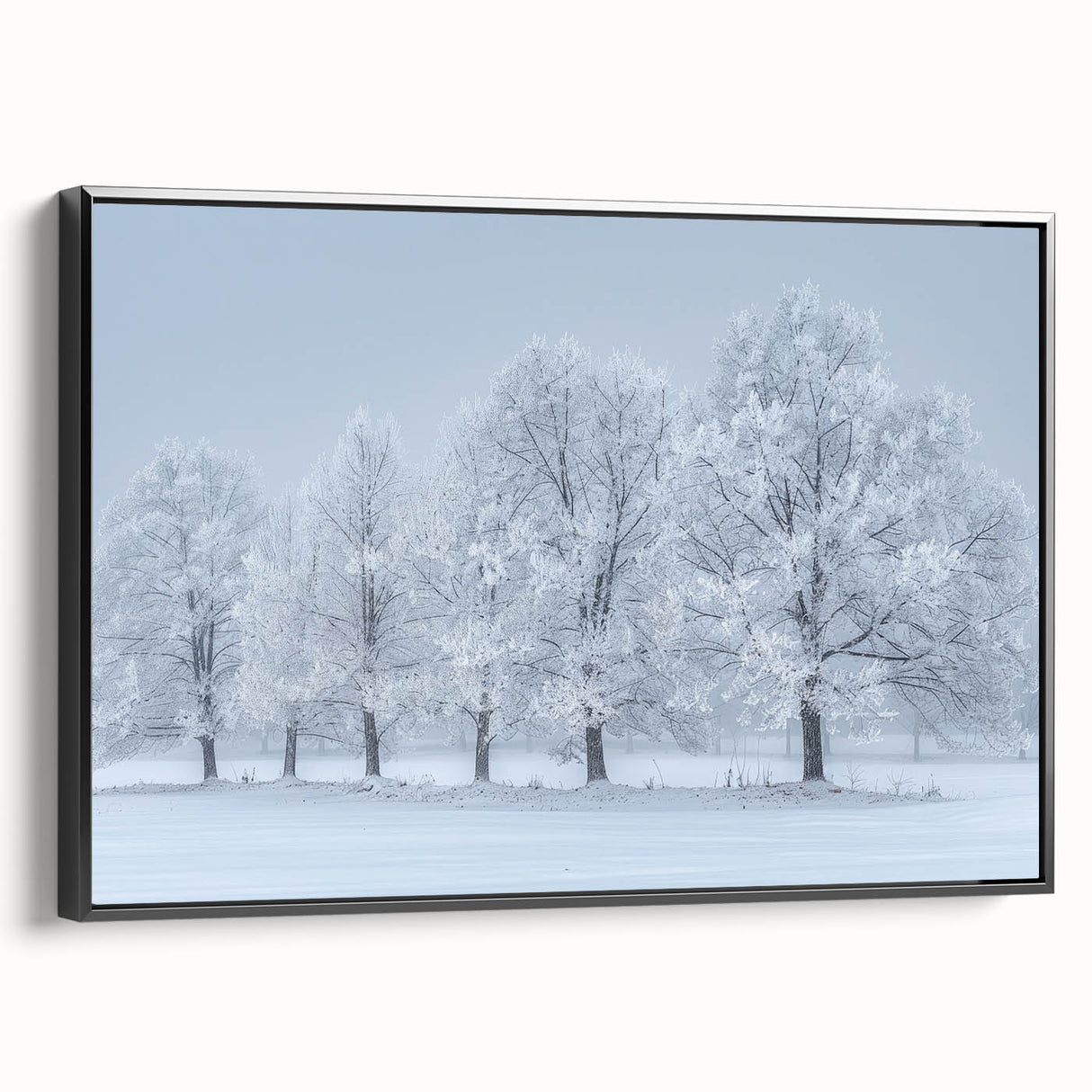 Framed abstract landscape wall art showcasing a blend of earthy tones and textured patterns, featuring a sleek black frame, perfect for modern home decor.