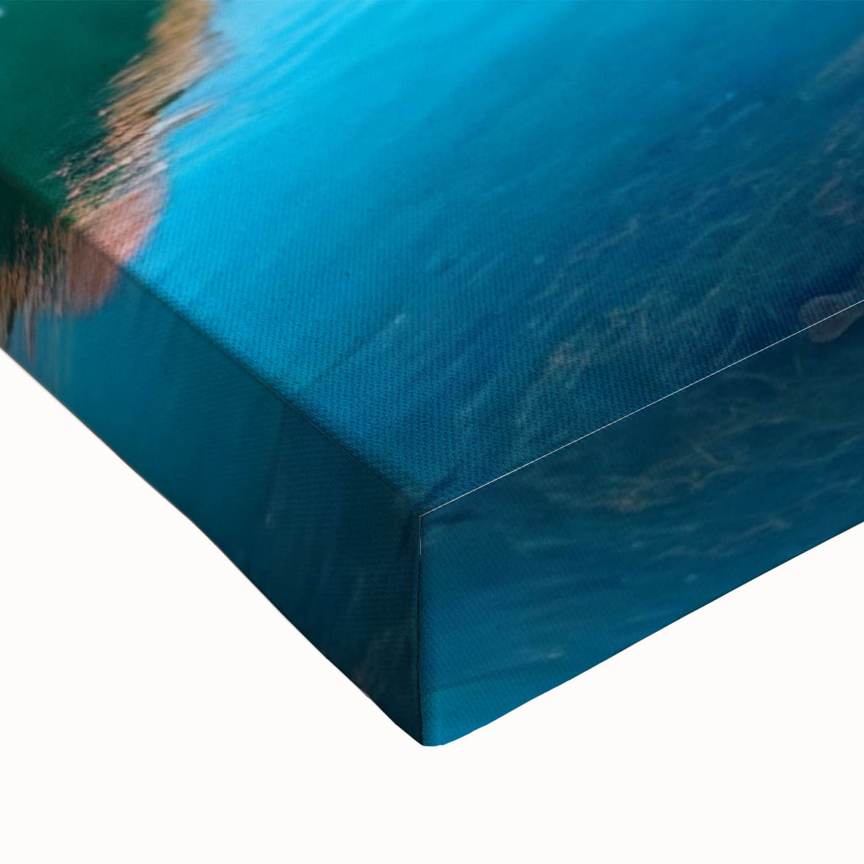 Black and white landscape art painting of Alberta, Canada on stretched canvas, ideal for bedroom wall art.