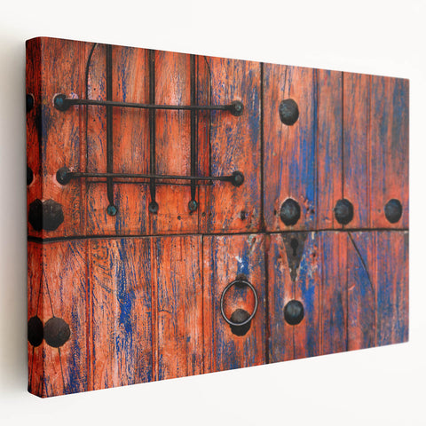 Scenic Baja California landscape on stretched canvas, featuring vibrant ocean and desert hues, ideal for kitchen wall art.